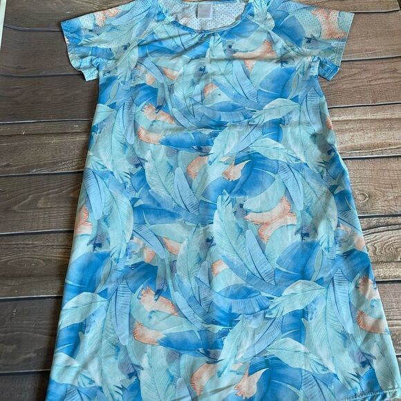 Zella Tropical Coverup Swim Dress Girls - Picture 2 of 7